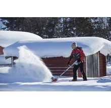 Freză de zăpadă pe bază de acumulator IKRA IAF 40-3325, lățime de curățare 33 cm, înălțime de lucru 15 cm, acumulator și încărcător incluse-thumb-4