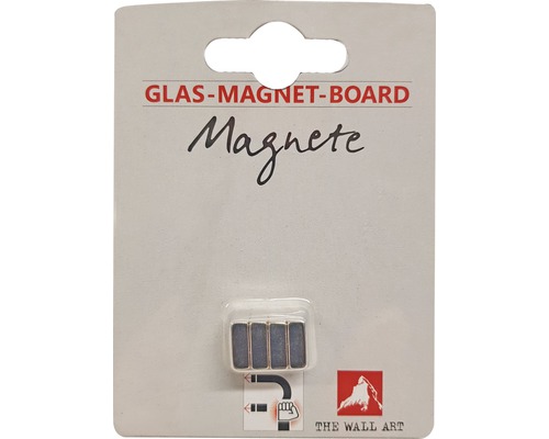Set 4 magneți pentru tabla magnetică din sticlă