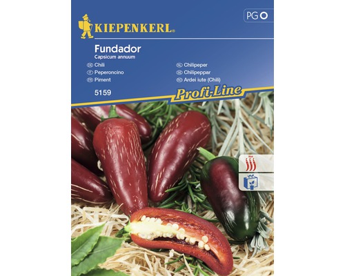 Semințe de legume Kiepenkerl, ardei iute Fundador-0