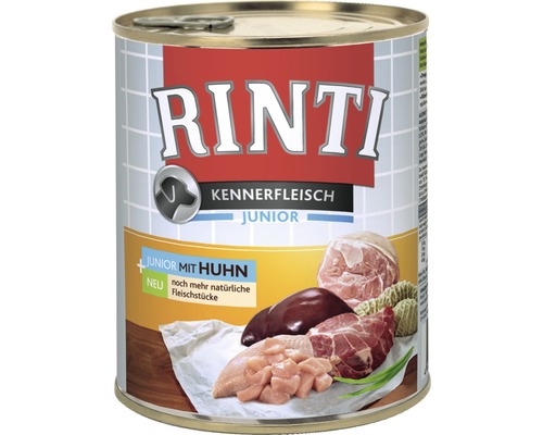 Hrană umedă pentru câini Rinti Junior 800 g