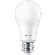 Becuri LED Philips E27 13W 1521 lumeni, glob mat A60, lumină caldă, pachet 3 bucăți-thumb-0