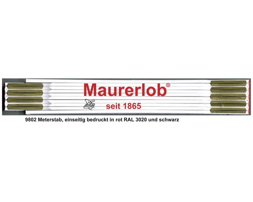 Metru tâmplărie Maurerlob 2m, din lemn