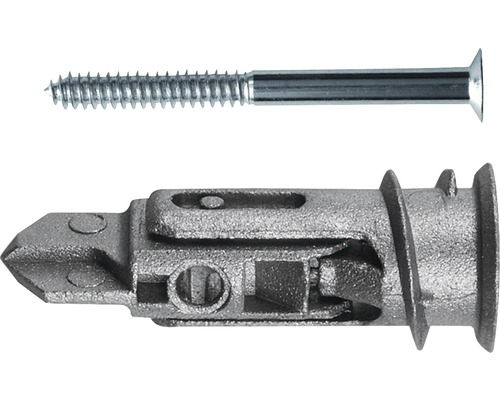 Dibluri metalice autoforante cu șurub Tox Spiral Pro 4,5x60 mm, pachet 4 bucăți, pentru gipscarton