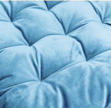 Pernă scaun Velvet albastru 40x40 cm-thumb-1
