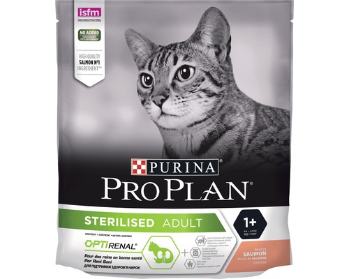 Hrană uscată pentru pisici PURINA Pro Plan Sterilised cu somon 400 g