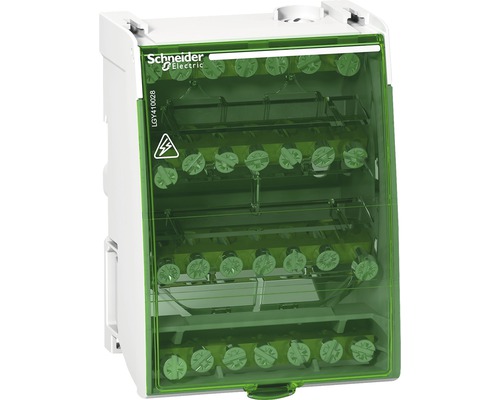 Repartitor modular Schneider 4P 100A 28x, pentru tablouri electrice