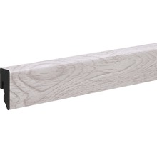 Plintă PVC 2400x38,5x15 mm KU48L stejar gri Gekal-thumb-0
