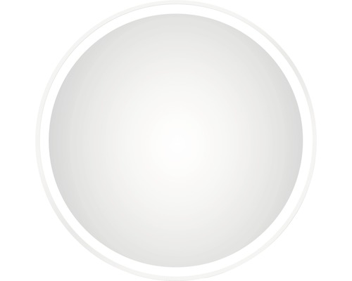 Oglindă baie cu iluminare LED DSK White Circular mat Ø60cm IP 24-0