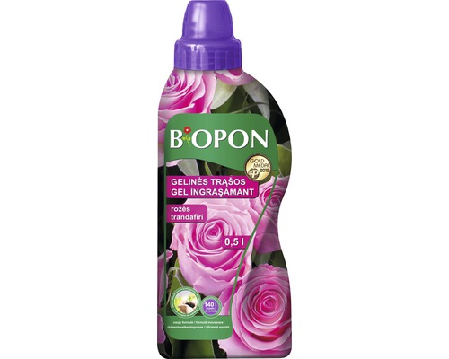 Îngrășământ lichid Biopon pentru trandafiri 0,5 l