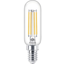 Bec LED pentru hotă Philips E14 4,5W 470 lumeni, glob clar, lumină caldă-thumb-0