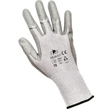 Mănuși de protecție Cerva Stint Light tricotate din nailon, imersate în poliuretan, mărimea 10-thumb-1
