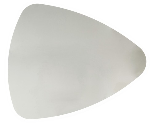 Oglindă baie cu LED reversibilă triunghiulară Savini Due Idea 85 x 100 cm