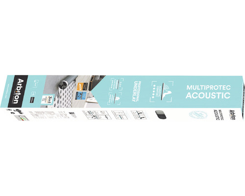 Folie Multiprotec Acoustic 3in1 PUM 2 mm parchet laminat și triplustratificat 8 m2
