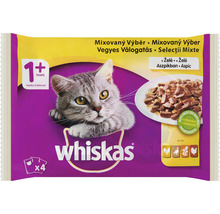 Hrană umedă pentru pisici Whiskas Adult Selecții mixte 4x100 g-thumb-0
