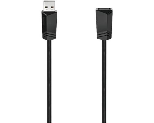 Prelungitor cablu USB 2.0 Hama 1,5m gri (conectori tată->mamă)