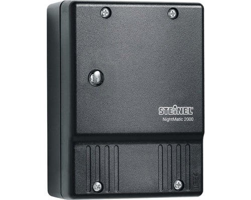 Senzor crepuscular Steinel NightMatic 2000 max. 1000W, pentru exterior IP54, negru