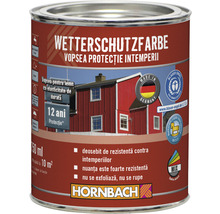 Vopsea de protecție a lemnului împotriva intemperiilor Wetterschutz gri argintiu 750 ml-thumb-1