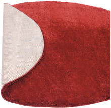 Covor rotund Puffy roșu Ø 120 cm-thumb-1