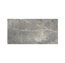Gresie interior porțelanată Alanya Antracite Polished rectificată 60x120 cm-thumb-0