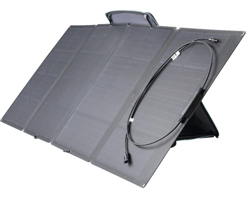 Panou solar fotovoltaic max. 160W conector MC4, pentru încărcat stațiile EcoFlow (compatibil cu toate)