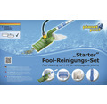 Kit de intretinere piscina: minciog de adancime, aspirator Crocovac, termometru bazin, burete pentru curatare linia apei