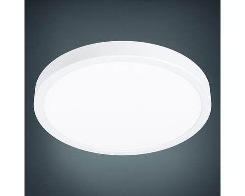 Panou cu LED integrat Fueva5 20W 2300 lumeni Ø28,5 cm, montaj aplicat, lumină caldă, alb