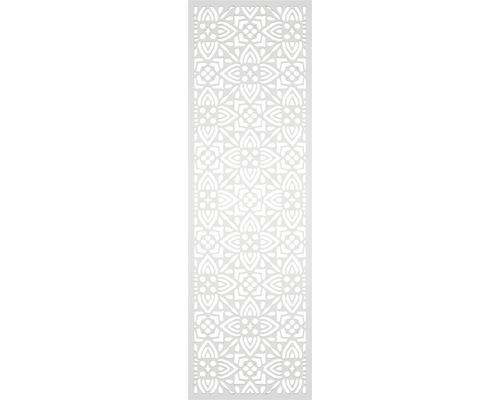 Panou decorativ PVC Roke, model 001, alb 2000x620x15 mm