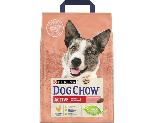 Hrană uscată pentru câini PURINA Dog Chow Active cu pui și oez 2,5 kg