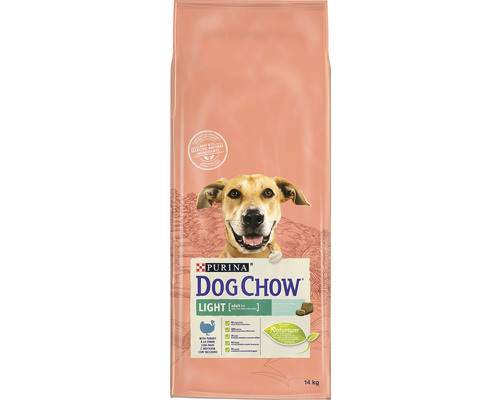 Hrană uscată pentru câini PURINA Dog Chow Adult Light cu curcan și orez 14 kg