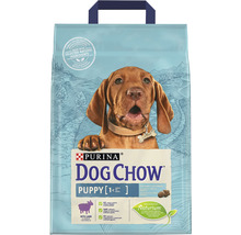Hrană uscată pentru câini PURINA Dog Chow Puppy cu miel și orez 2,5 kg-thumb-0