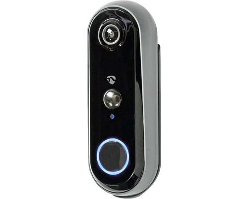 Videointerfon Nedis SmartLife Full HD 1080p 180°, dual audio, conexiune WiFi-0