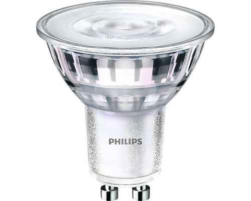 Bec LED spot Philips GU10 4,9W 460 lumeni 230V, lumină caldă