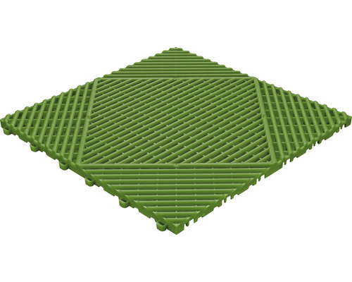 Dală din plastic, sistem click, 40 x 40 cm, verde