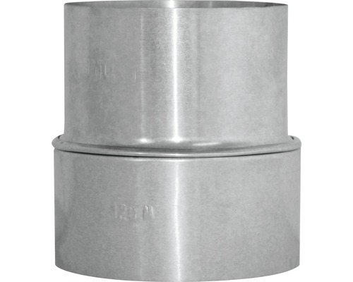 Reducție burlan Ø130-120 mm aluminizată la cald