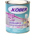 Email mat pe bază de apă Ecolux Kolor Köber gri antracit 2,5 l