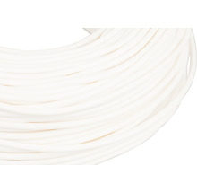 Sârmă pentru rufe Mamutec Ø3mm x 60m, plastic culoare albă-thumb-2