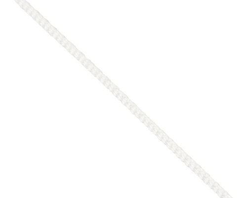 Cordelină poliester Mamutec Paraloc Ø3mm 170daN, albă