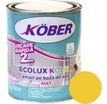 Email mat pe bază de apă Ecolux Kolor Köber galben 0,6 l