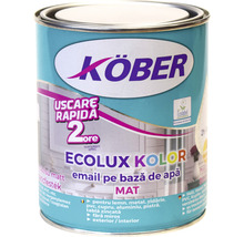 Email mat pe bază de apă Ecolux Kolor Köber roșu 0,6 l-thumb-1