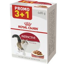 Hrană umedă pentru pisici Royal Canin Instinctive Adult în sos 4x85g promo 3+1-thumb-0