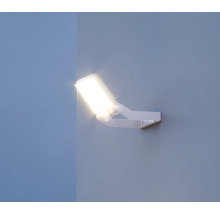 Proiector cu LED integrat XLED One 18,6W 2050 lumeni IP44, senzor de mișcare, lumină caldă, alb-thumb-4