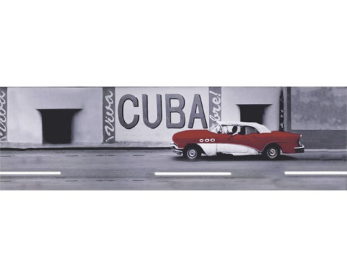 Oglindă serigrafiată Streets of Cuba 140x50 cm