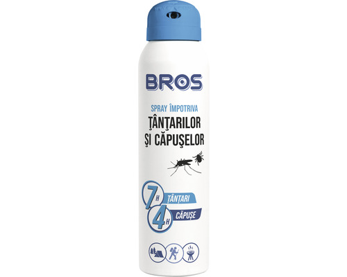 Spray Bros aerosol împotriva țânțarilor/căpușelor, 90 ml
