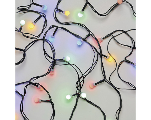 Șir luminos minigloburi multifuncțional Emos Cherry 80 LED-uri 8 m multicolor
