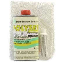 Kit adeziv bicomponent pentru reparații multiple Den Braven Polyset 250 ml-thumb-0