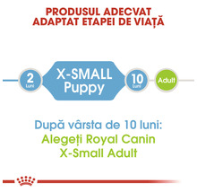 Hrană uscată pentru câini Royal Canin X-Small Junior 1,5 kg-thumb-3