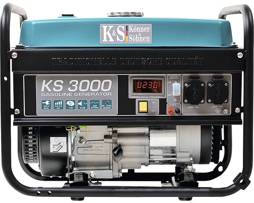 Generator de curent cu benzină Könner & Söhnen KS3000 3000W, monofazic
