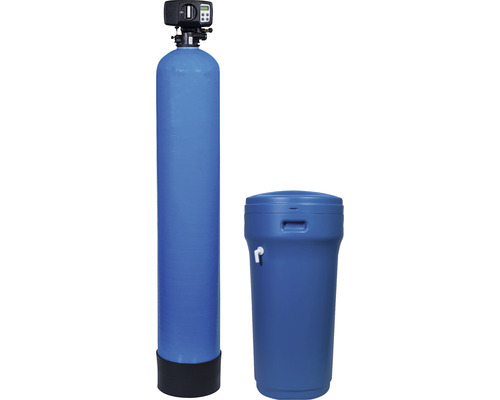 Stație tratare apă aquaPUR Mix 50 Simplex Q=1,8 mc/h sare 80 kg (cu by-pass)