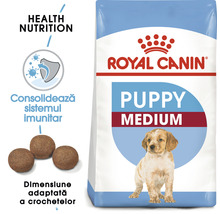 Hrană uscată pentru câini Royal Canin Medium Puppy 15 kg-thumb-1