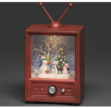 Felinar cu led 'Televizor cu om de zăpadă'-thumb-1